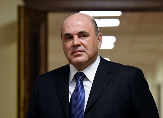 Кандидат на пост премьер-министра РФ М. Мишустин встретился с фракцией "Единая Россия" в Госдуме