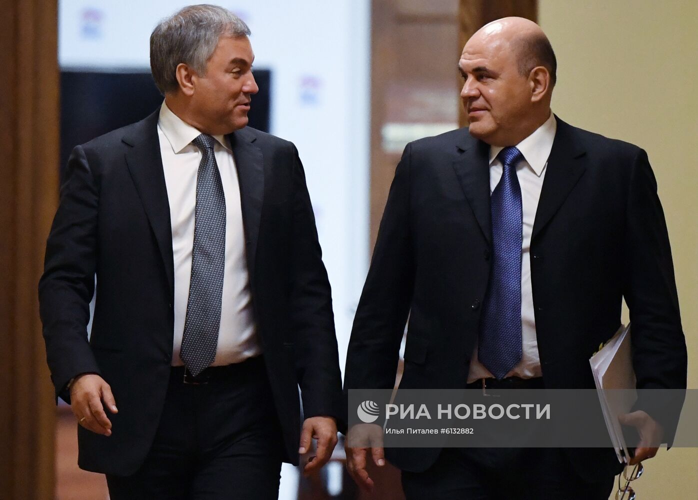 Кандидат на пост премьер-министра РФ М. Мишустин встретился с фракцией "Единая Россия" в Госдуме