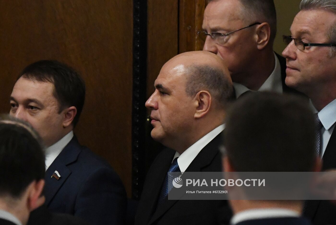 Кандидат на пост премьер-министра РФ М. Мишустин встретился с фракцией "Единая Россия" в Госдуме