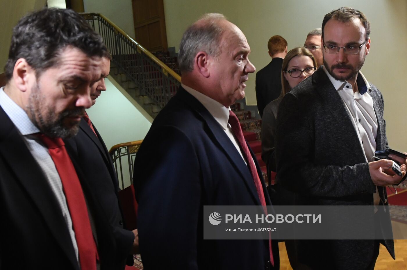 Кандидат на пост премьер-министра РФ М. Мишустин встретился с фракцией "Единая Россия" в Госдуме