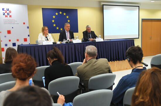 Презентация приоритетов председательства Хорватии в Совете Европейского союза