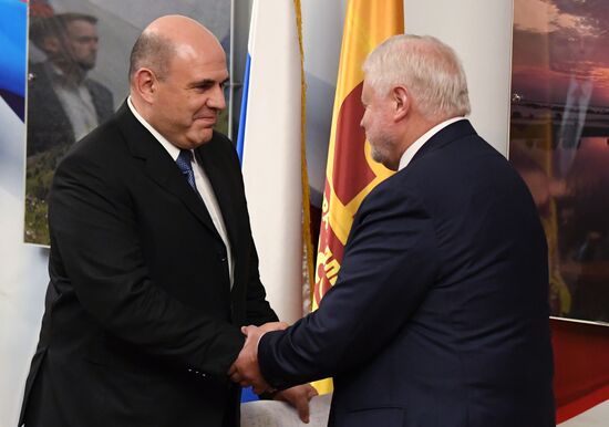 Кандидат на пост премьер-министра РФ М. Мишустин встретился с фракцией "Единая Россия" в Госдуме