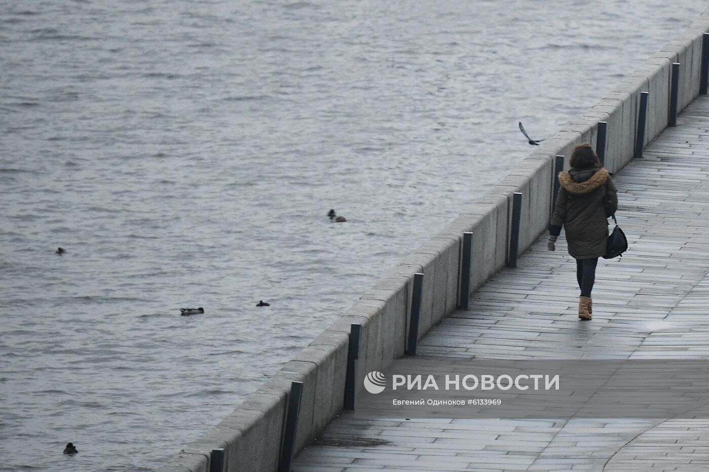 Теплая погода в Москве