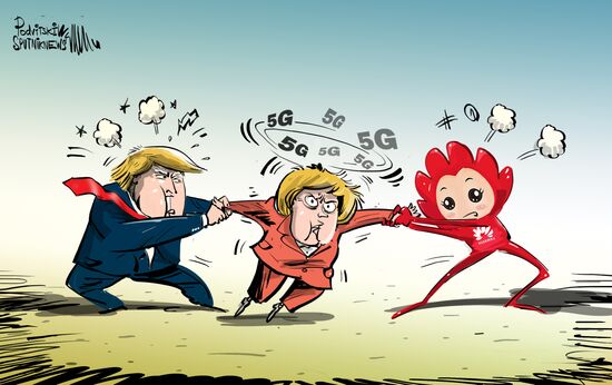 Война США и Хувавей за сердце Меркель