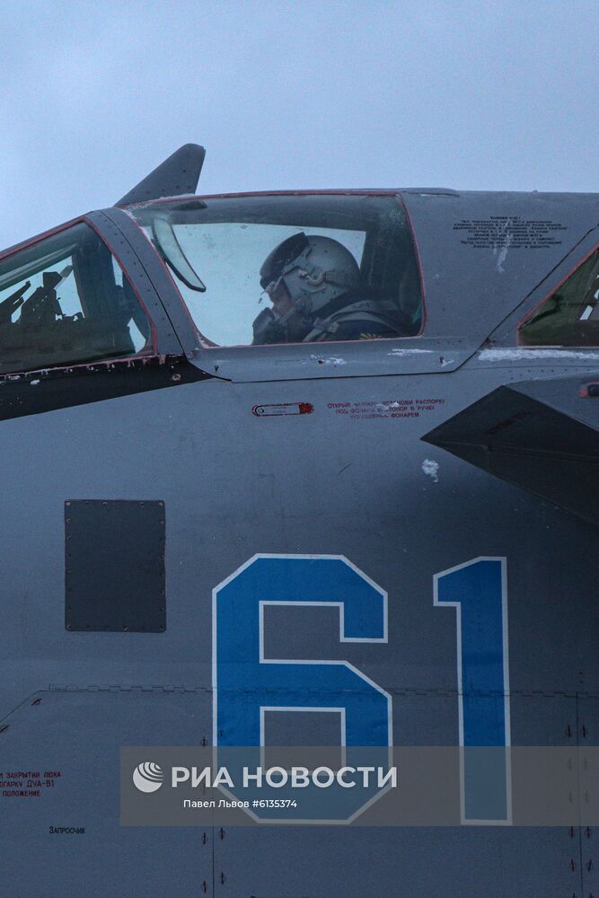 Учебно-тренировочные полеты Су-24 и МиГ-31 в Мурманской области