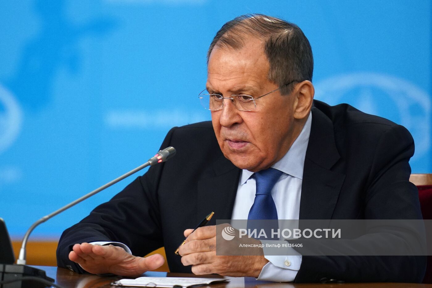 П/к и. о. министра иностранных дел РФ С. Лаврова