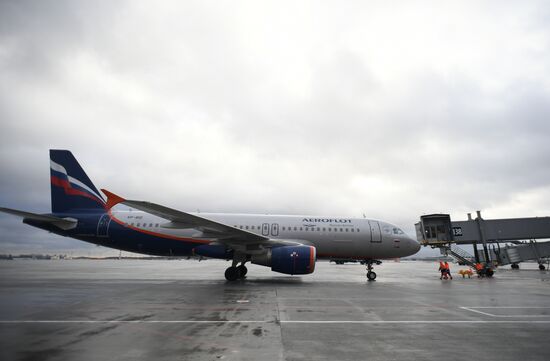 Открытие нового международного терминала С в Шереметьево  