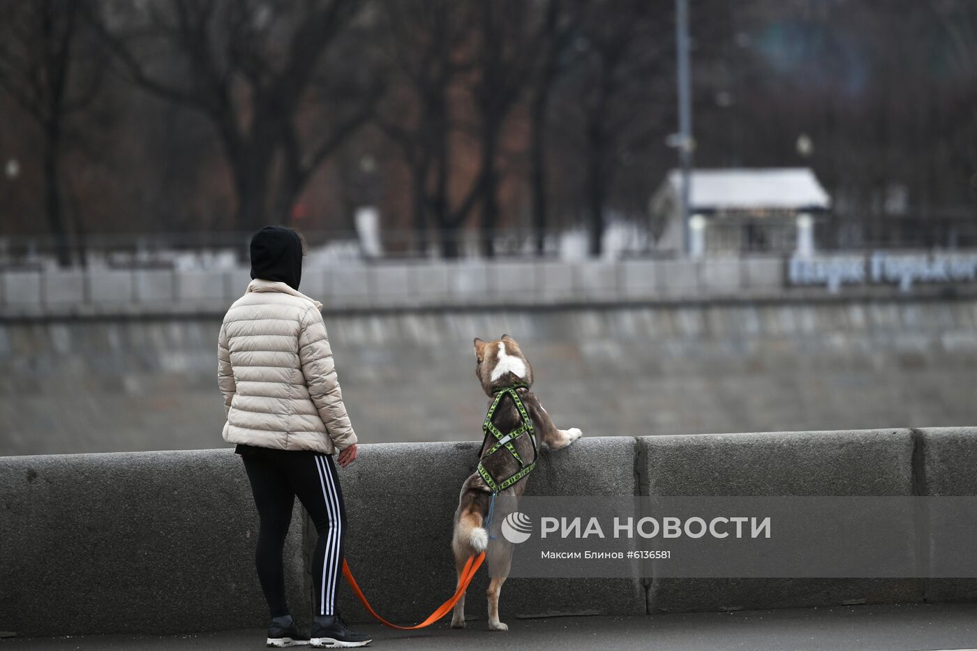 Теплая погода в Москве