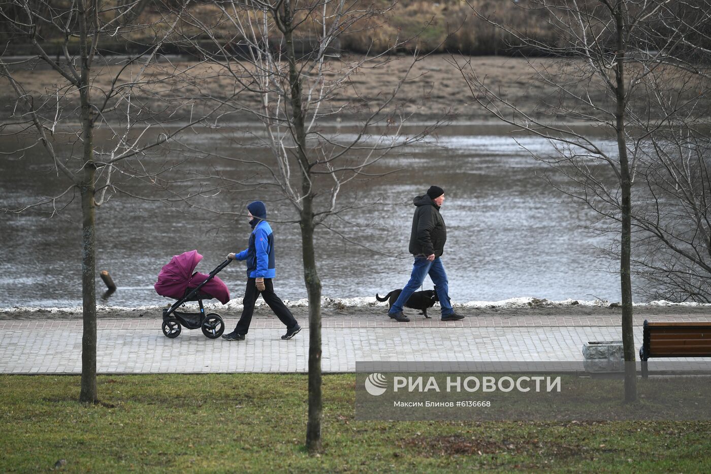 Теплая погода в Москве