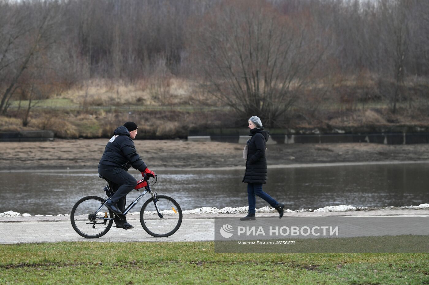 Теплая погода в Москве