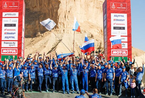Спортивная команда "КАМАЗ-мастер" стала победителем ралли-марафона "Дакар"