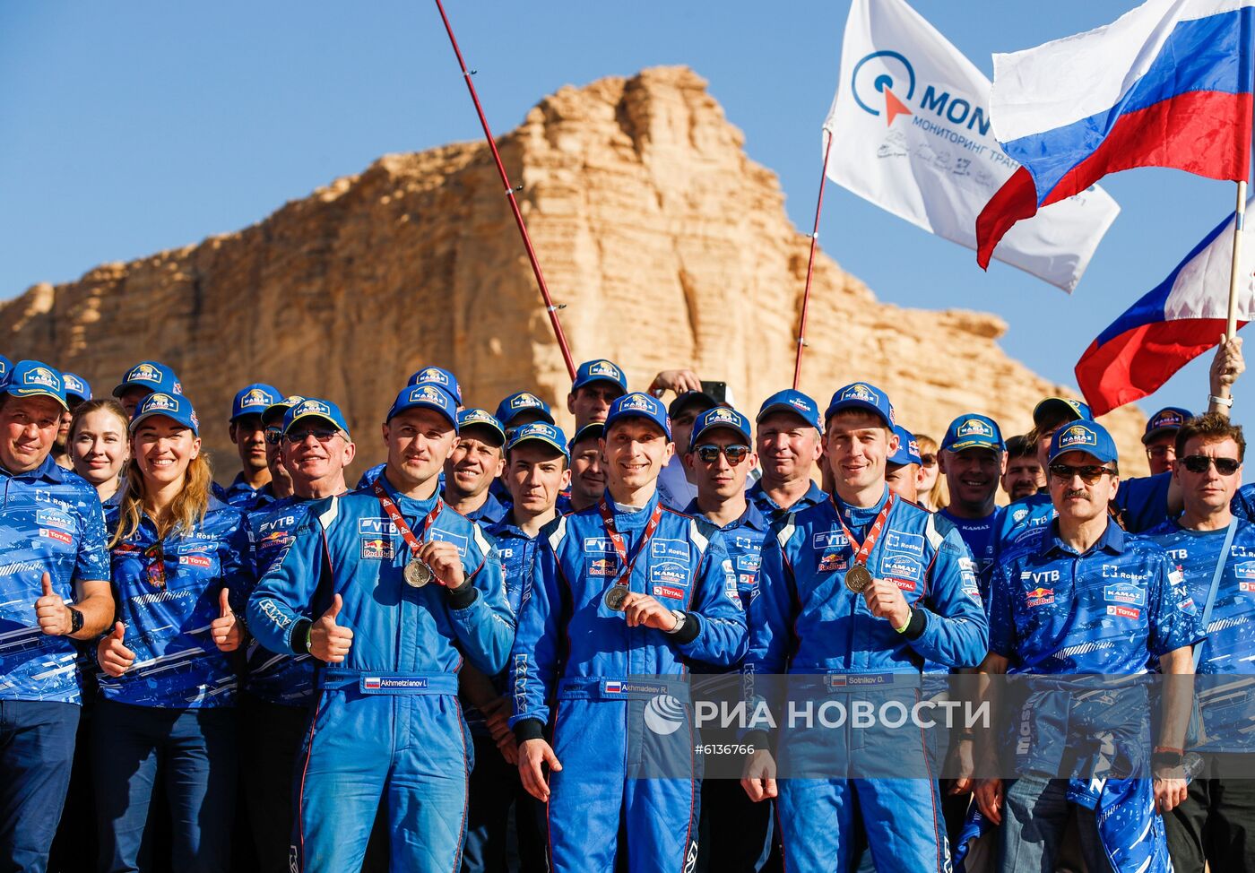 Спортивная команда "КАМАЗ-мастер" стала победителем ралли-марафона "Дакар"