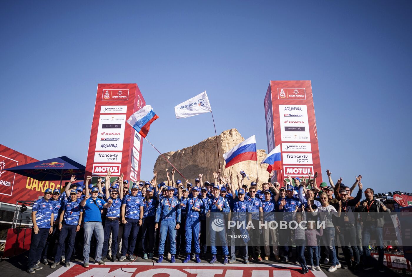 Спортивная команда "КАМАЗ-мастер" стала победителем ралли-марафона "Дакар"