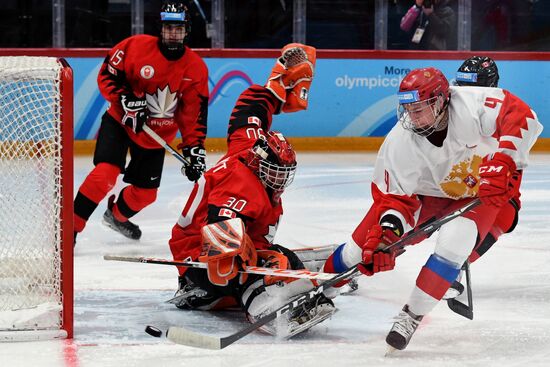 Зимняя юношеская Олимпиада – 2020. Хоккей. Юноши. Матч Канада – Россия