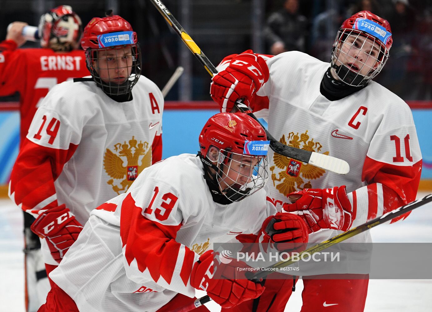 Зимняя юношеская Олимпиада  2020. Хоккей. Юноши. Матч Канада - Россия