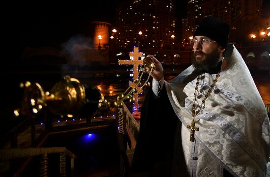 Крещенские купания в Москве