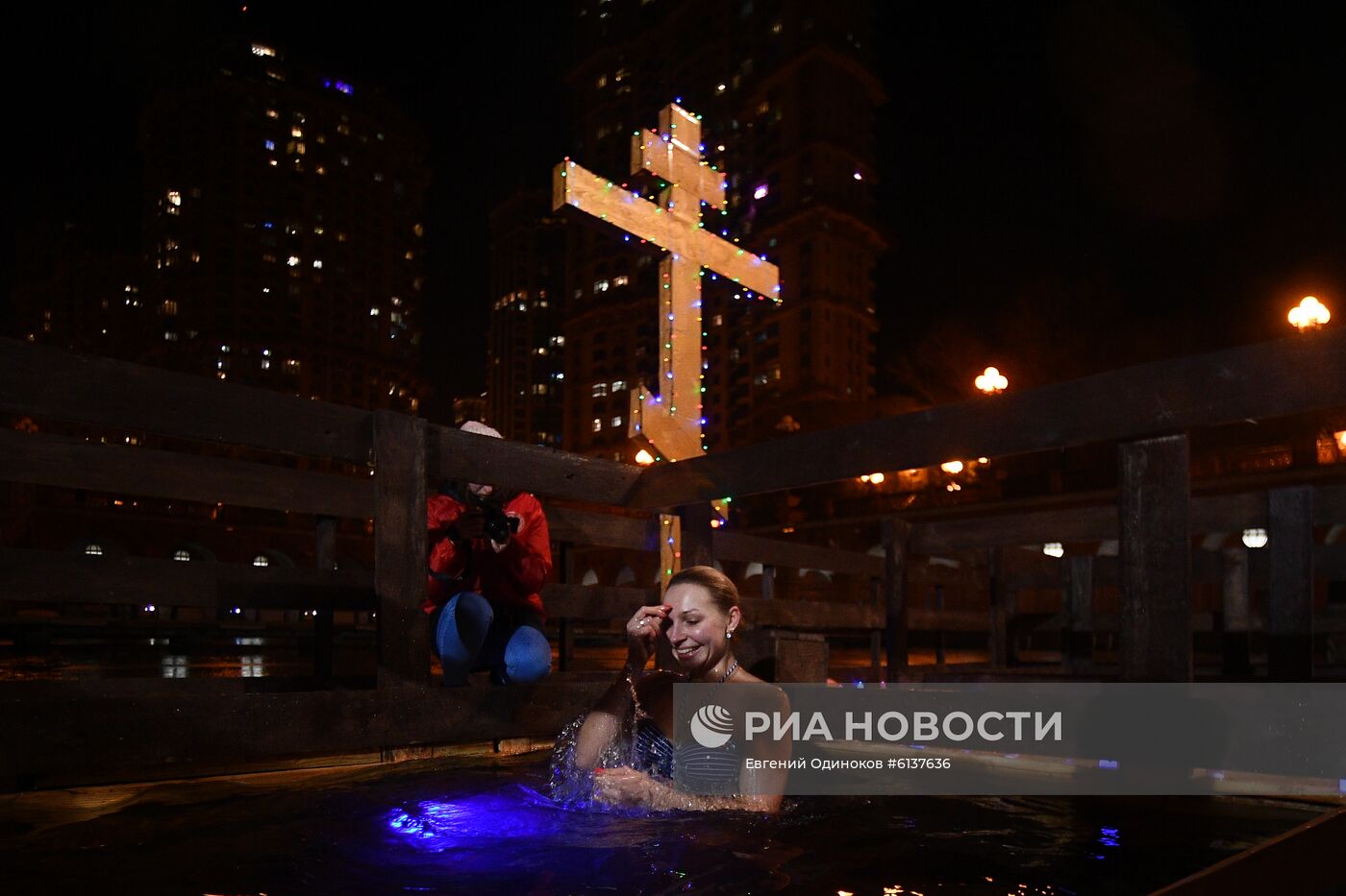 Крещенские купания в Москве