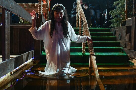 Крещенские купания в Москве