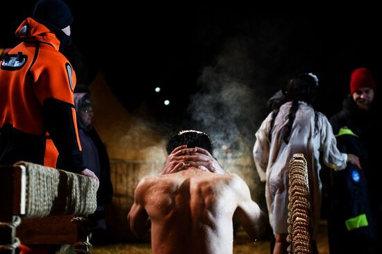 Крещенские купания в Москве