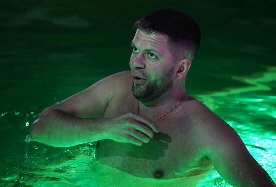 Крещенские купания в Москве