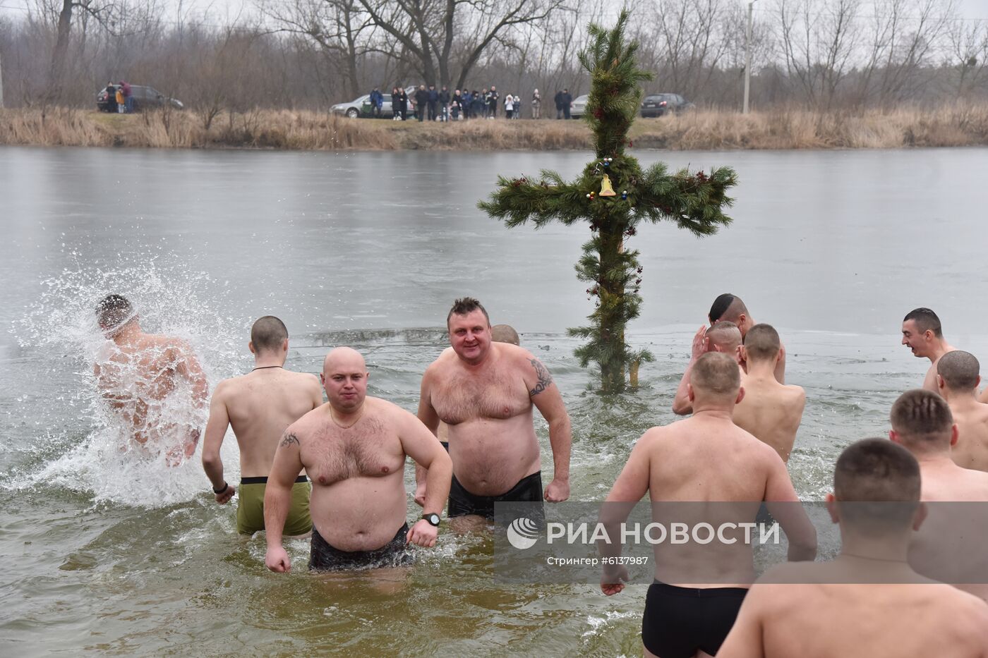 Празднование Крещения на Украине