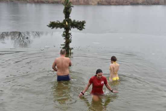 Празднование Крещения на Украине
