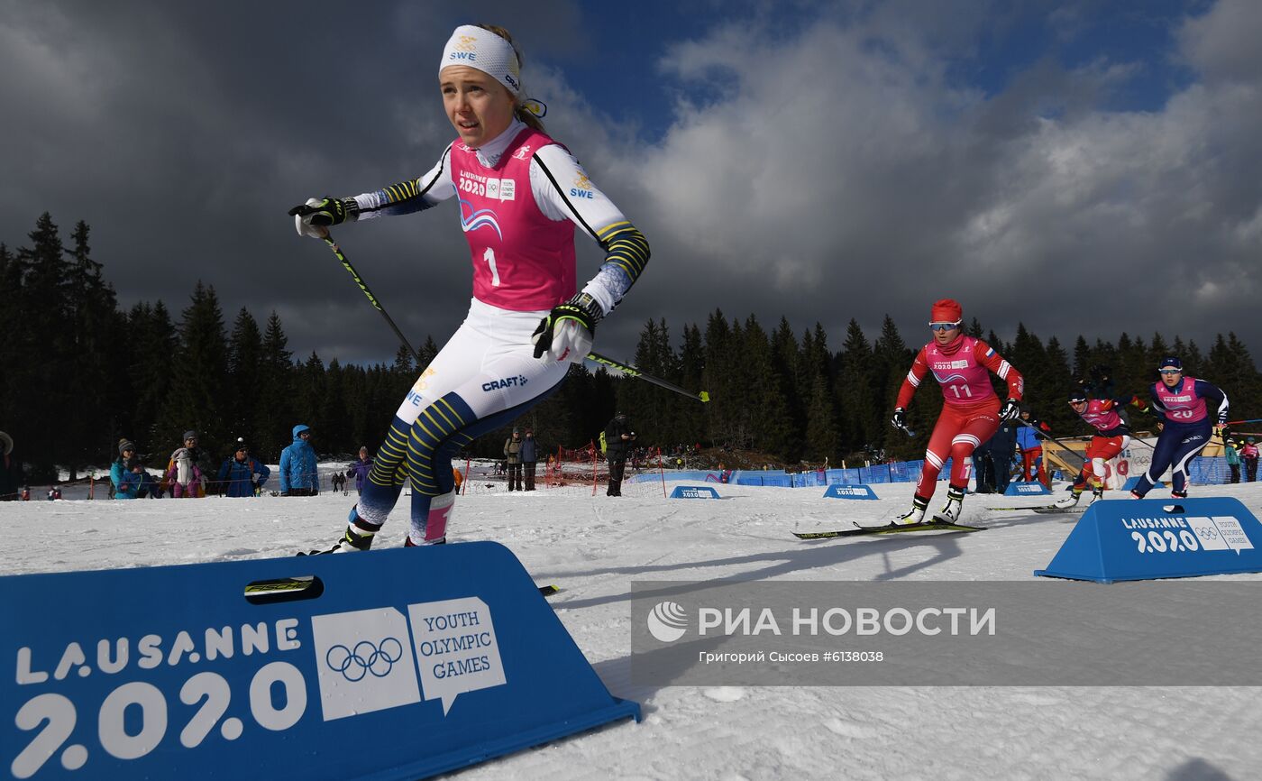 Зимняя юношеская Олимпиада  2020. Лыжные гонки. Спринт