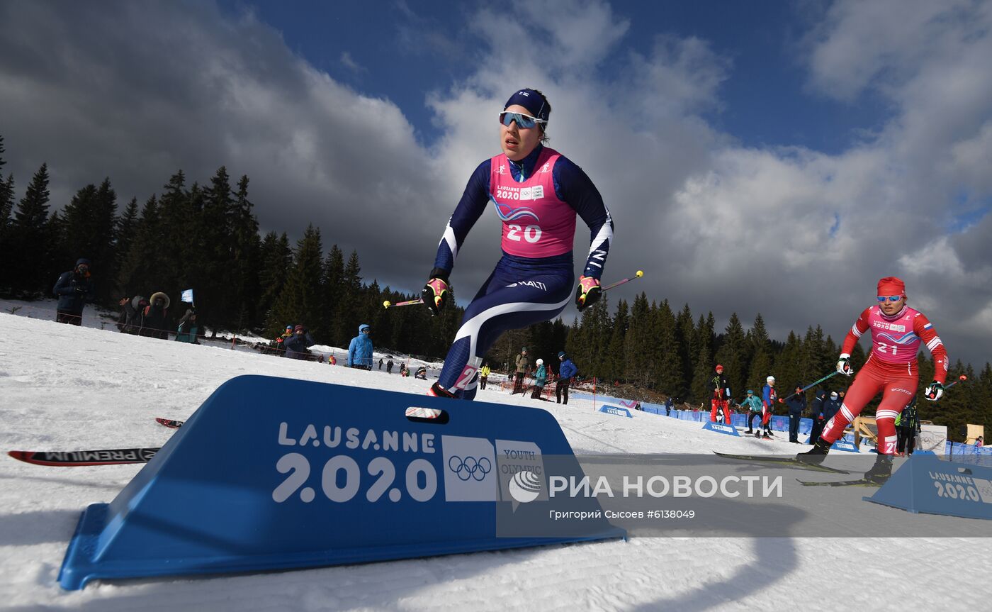 Зимняя юношеская Олимпиада  2020. Лыжные гонки. Спринт