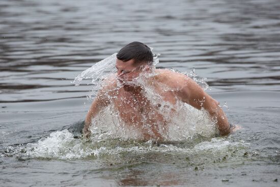 Празднование Крещения на Украине