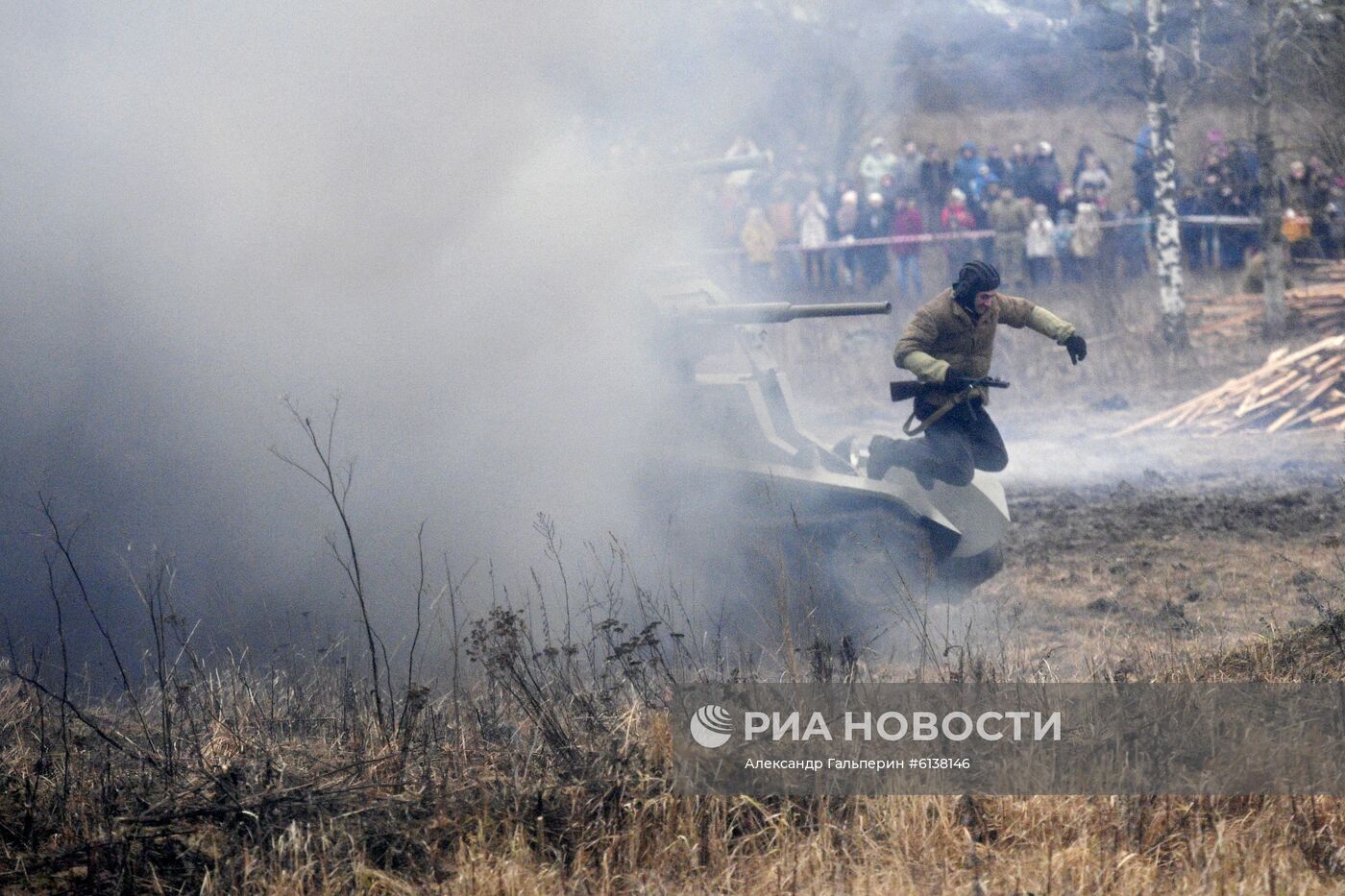 Военно-историческая реконструкция "За Ленинград! Красное Село!"