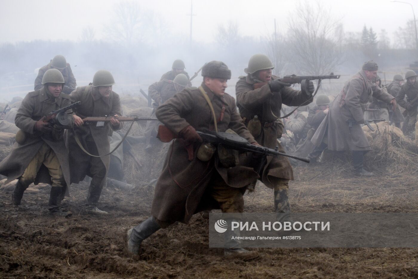 Военно-историческая реконструкция "За Ленинград! Красное Село!"