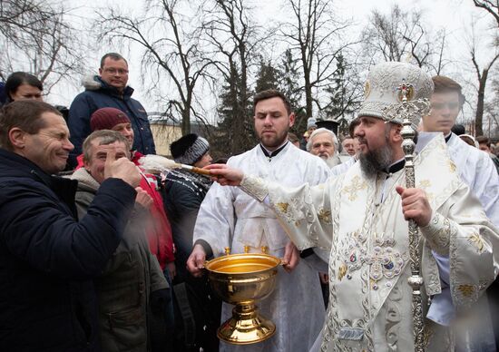 Празднование Крещения на Украине