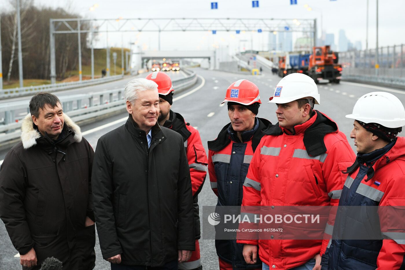 Открытие движения по южному дублеру Кутузовского проспекта