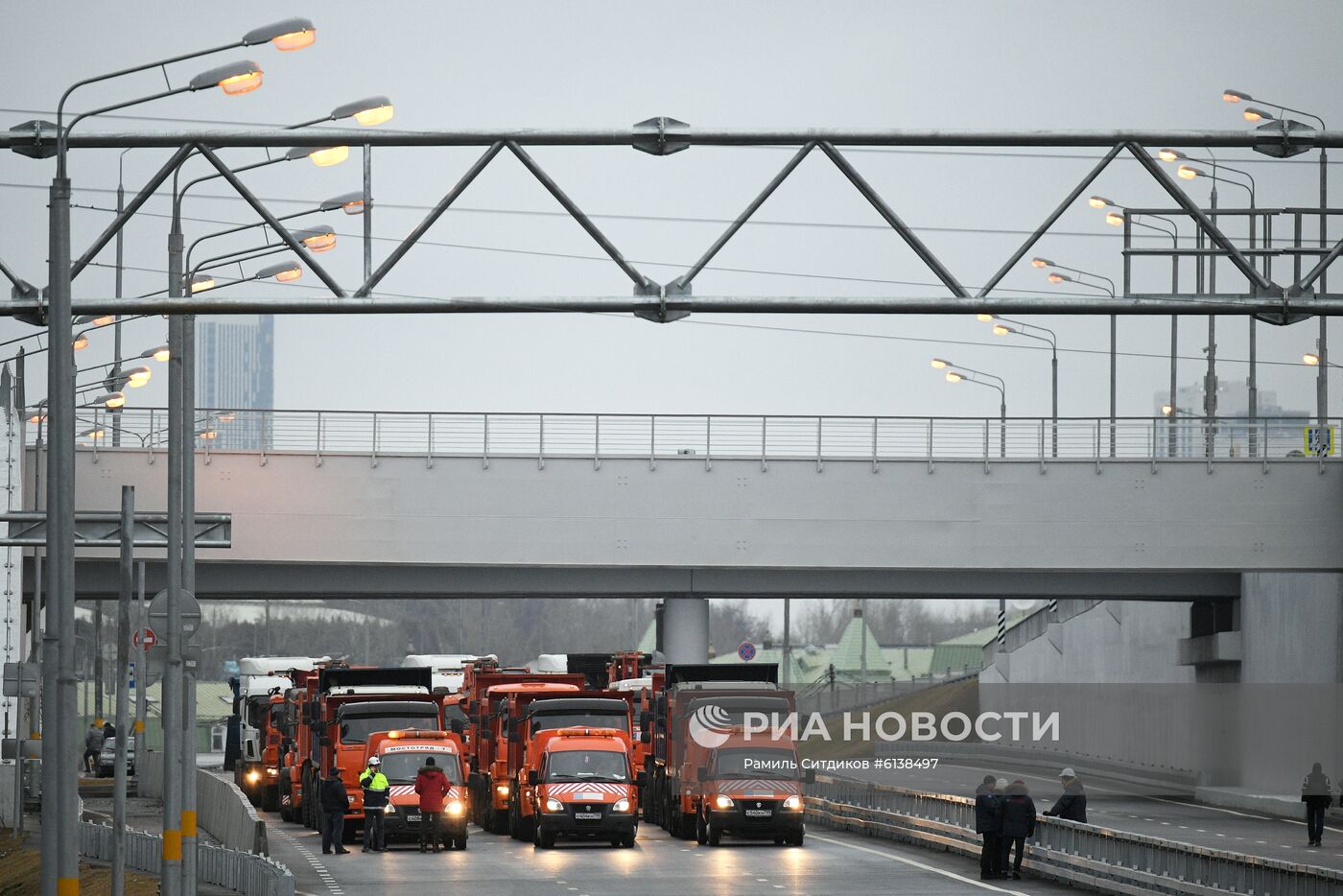 Открытие движения по южному дублеру Кутузовского проспекта