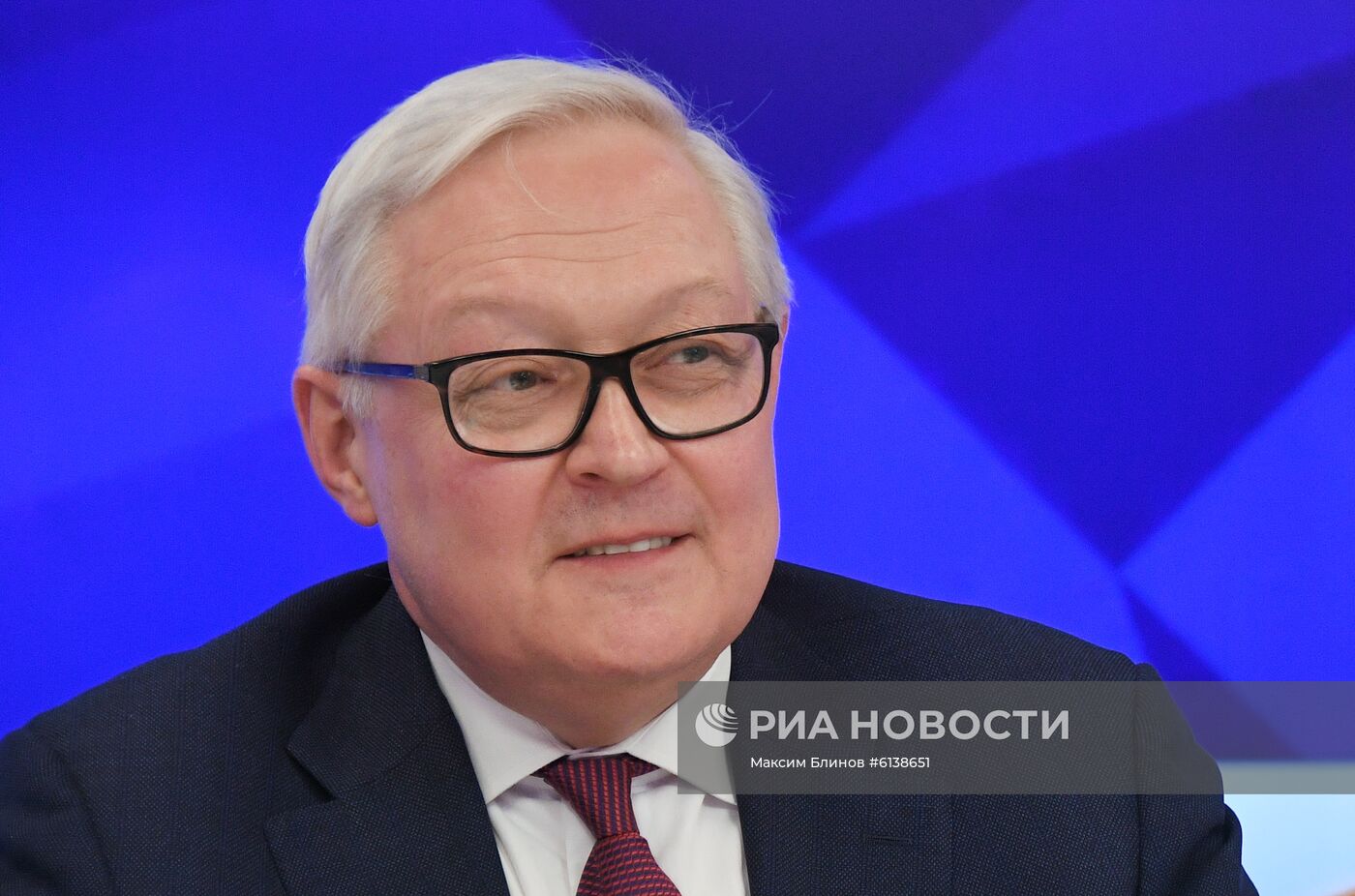 Пресс-конференция шерпы России в БРИКС Сергея Рябкова в МИА "Россия сегодня"