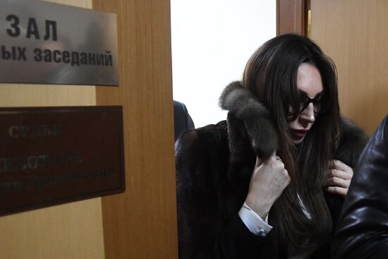 Заседание суда по делу актрисы Н. Бочкаревой