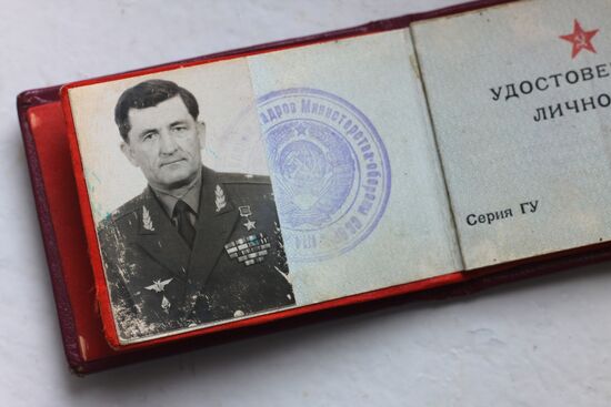 Ветеран Великой Отечественной войны С.М. Крамаренко