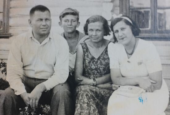 Ветеран Великой Отечественной войны С.М. Крамаренко