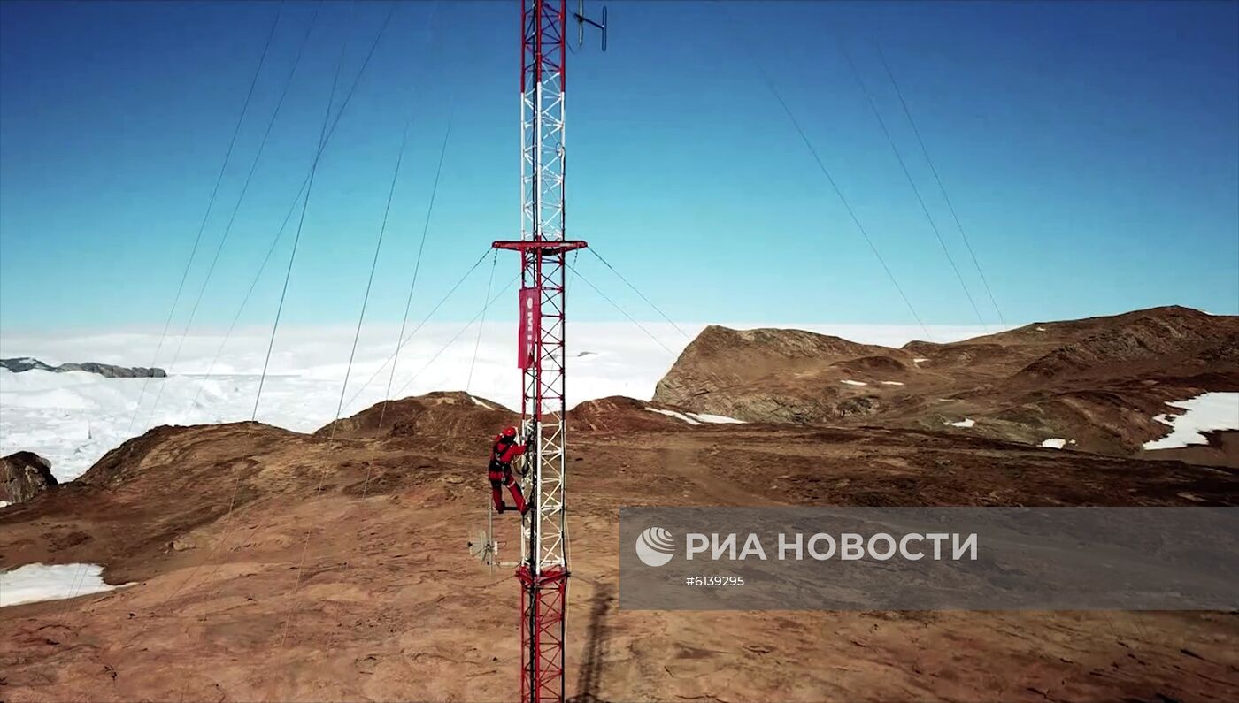 В Антарктиде запустили первую российскую сеть сотовой связи