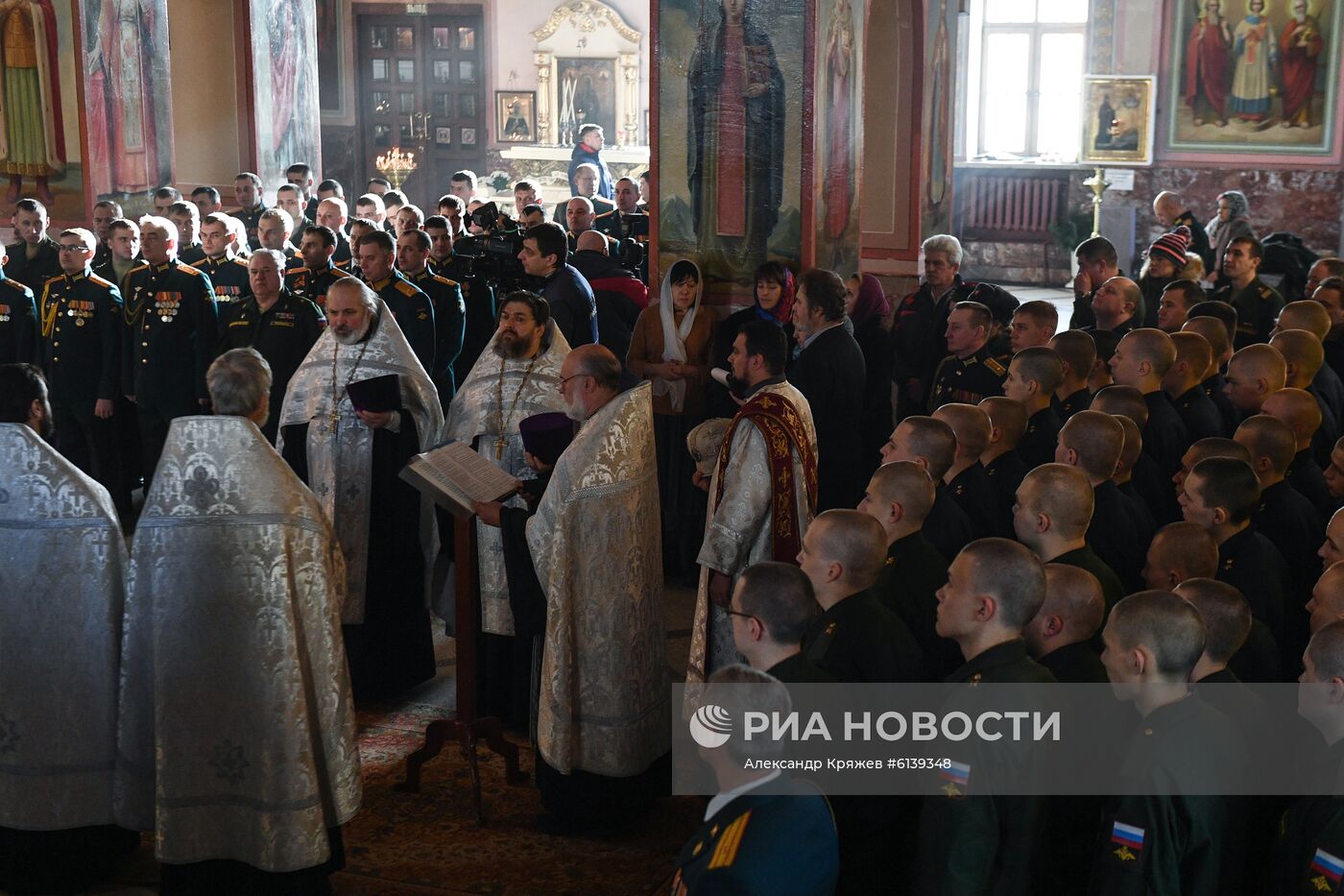 Главную икону Сухопутных войск доставили в Новосибирск