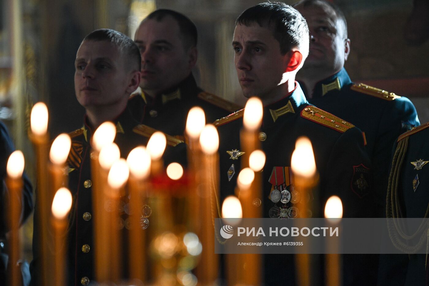 Главную икону Сухопутных войск доставили в Новосибирск