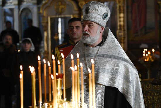 Главную икону Сухопутных войск доставили в Новосибирск