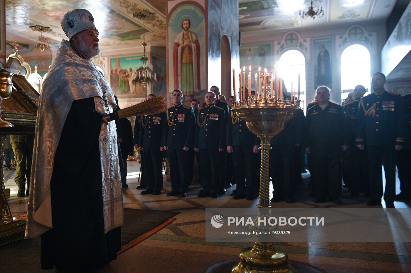 Главную икону Сухопутных войск доставили в Новосибирск