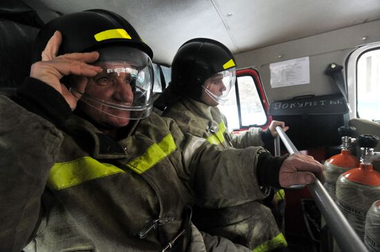 Пожарно - спасательный центр в Тамбове