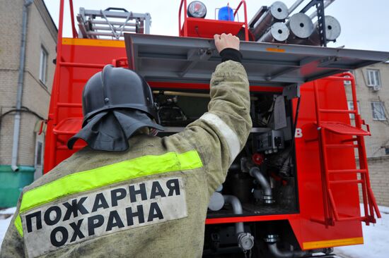Пожарно - спасательный центр в Тамбове