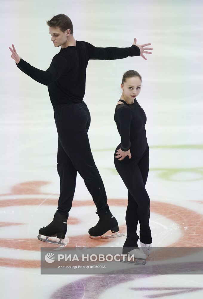 Фигурное катание. Чемпионат Европы. Тренировки