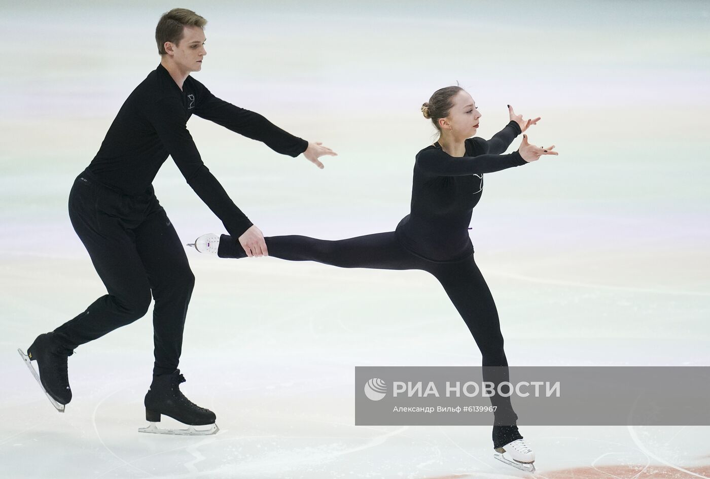 Фигурное катание. Чемпионат Европы. Тренировки