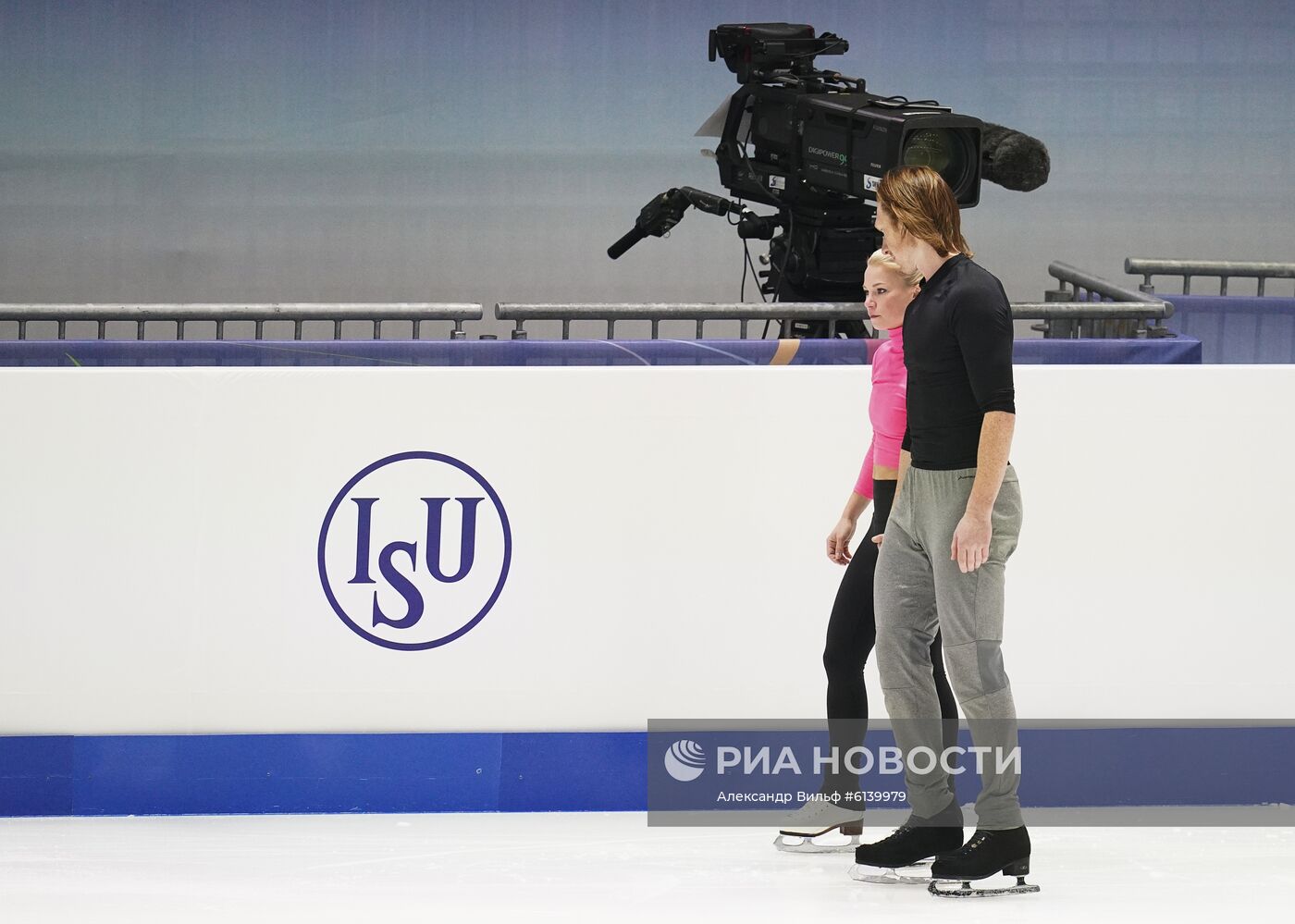 Фигурное катание. Чемпионат Европы. Тренировки