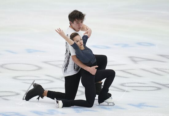 Фигурное катание. Чемпионат Европы. Тренировки