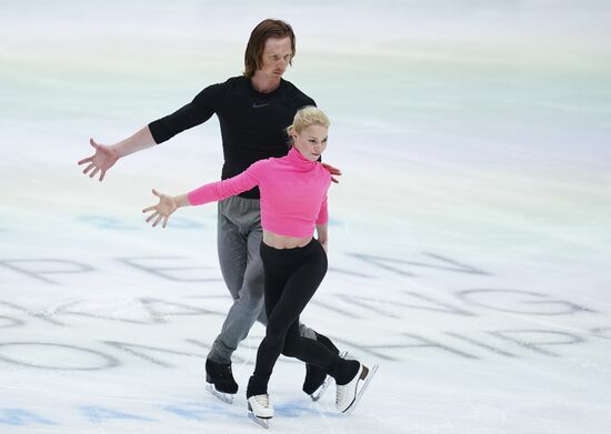 Фигурное катание. Чемпионат Европы. Тренировки